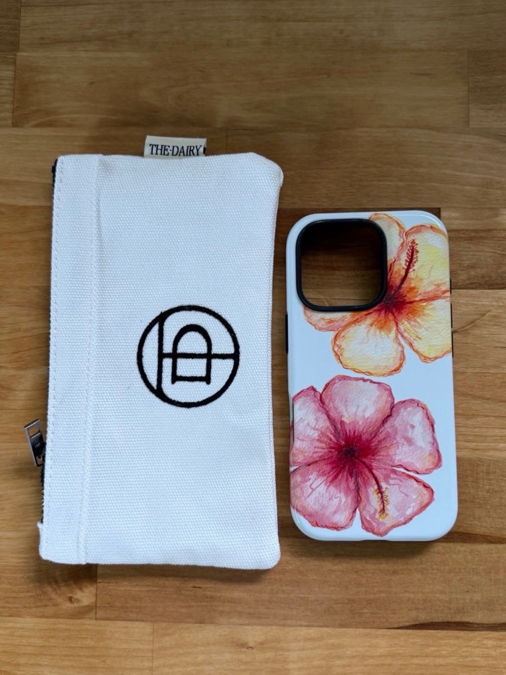 Hibiscus flower iPhone 16 Pro case from The Dairy